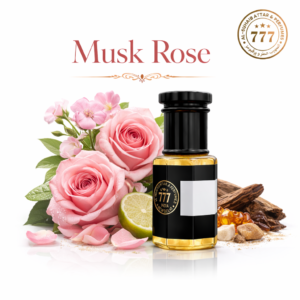 Musk Rose Attar - Rose Absolute, White Musk & Sandalwood | Soft Floral Luxury Perfume Oil